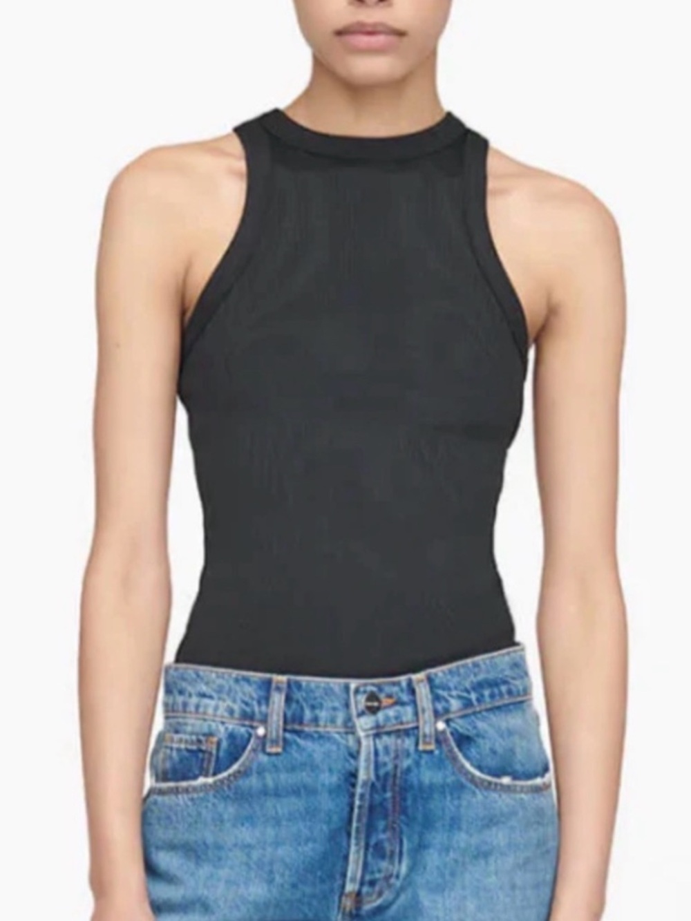 Anine Bing TY Thong Bodysuit
